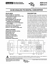 DataSheet ADS1211 pdf
